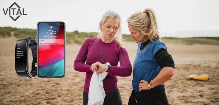 two women out for a run